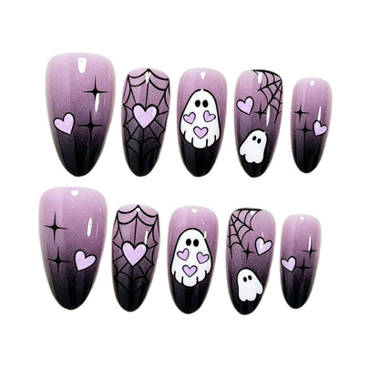 Halloween-Themed Nail Art Wraps Acalora
