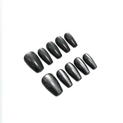 Nail art set with elegant metallic finish Acalora