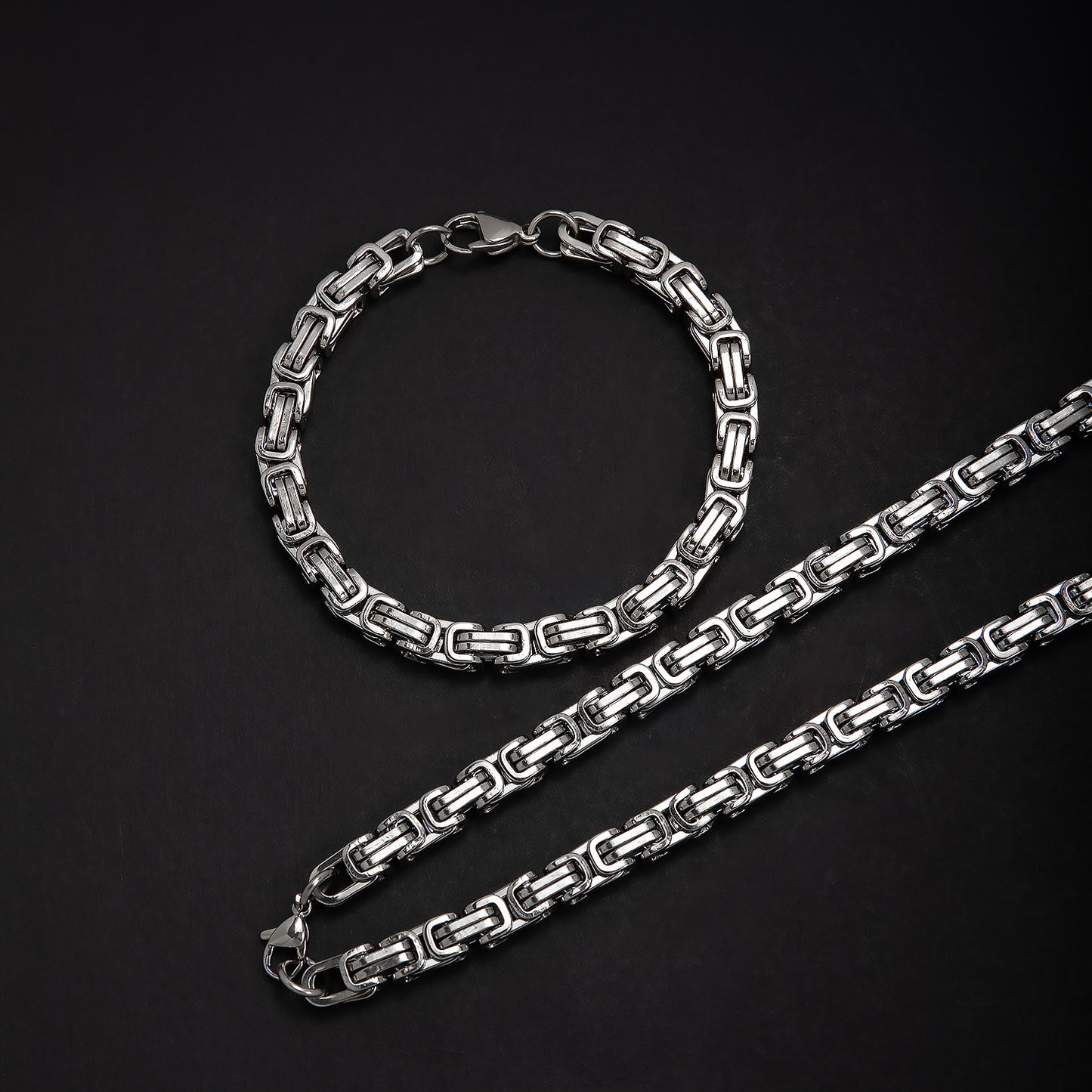 Chunky Link Chain Jewelry Set Acalora