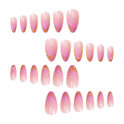 Artistic Ombre Stiletto Press-On Nail Set Acalora