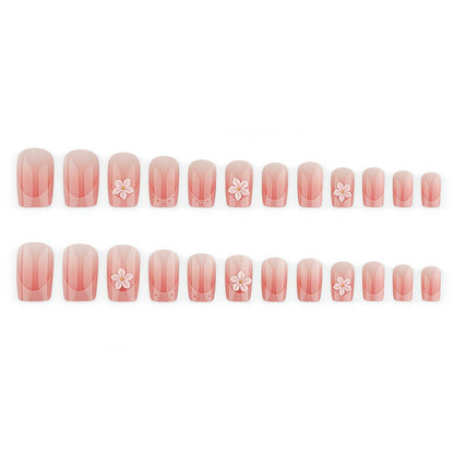 Artificial nails with 3D flower design Acalora