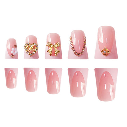 Glamorous Decorative Press-On Nails Acalora