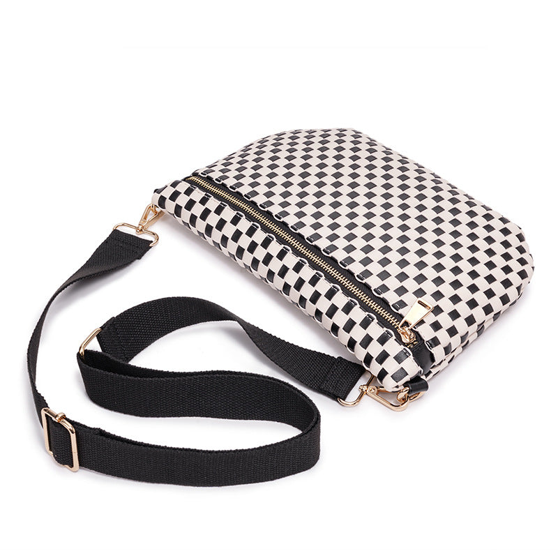 Stylish Woven Crossbody Bag Acalora