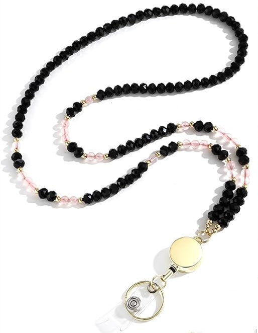 Beaded Eyewear Retractable Lanyard Acalora