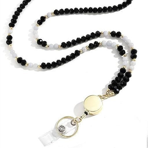 Beaded Eyewear Retractable Lanyard Acalora
