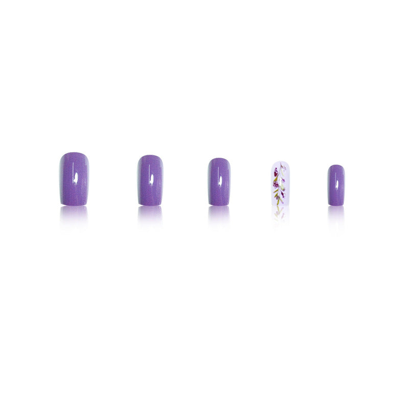 Elegant Floral Design Nail Wraps Acalora