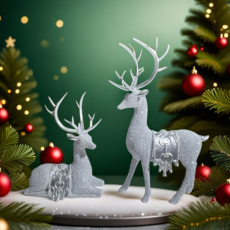 Elegant decorative figure of a majestic red deer Acalora