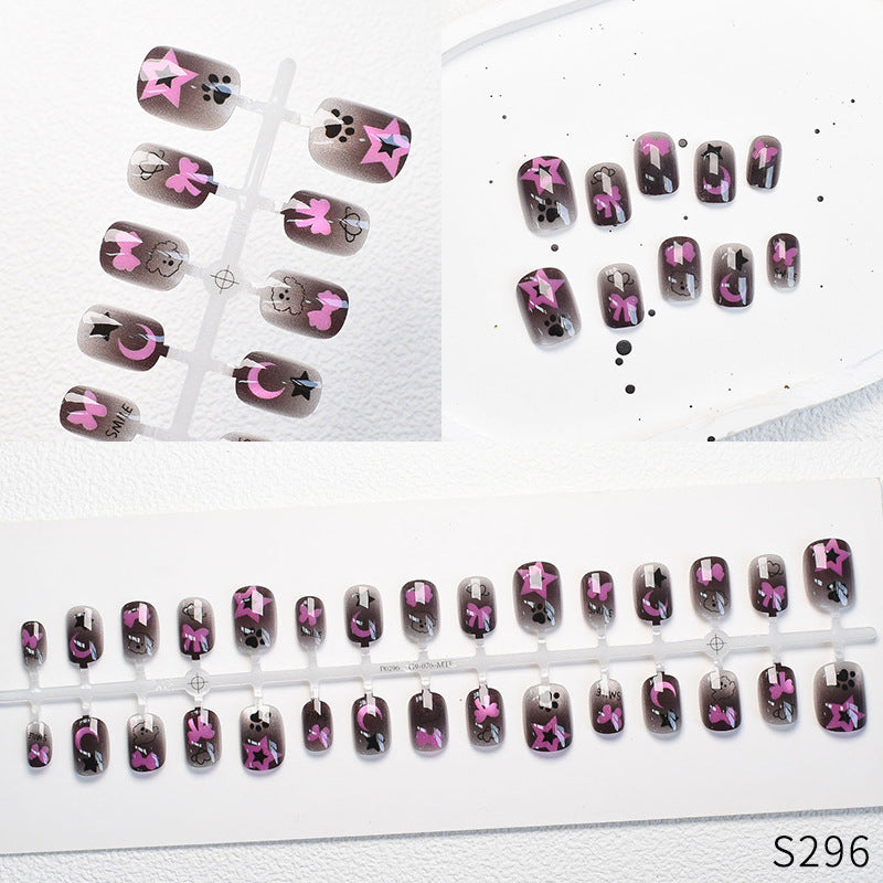 Cute Animal-Themed Press-On Nail Set Acalora