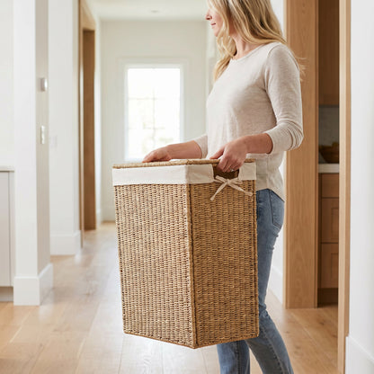 Woven Laundry Basket Acalora