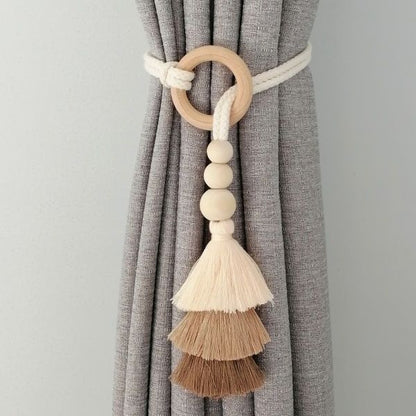 Decorative curtain holder with tassels Acalora