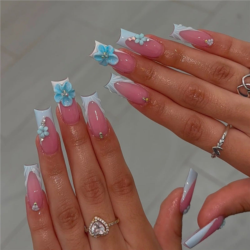 Decorative Acrylic Press-On Nail Art Acalora