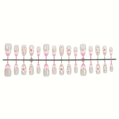 Floral Art Press-On Nail Set Acalora