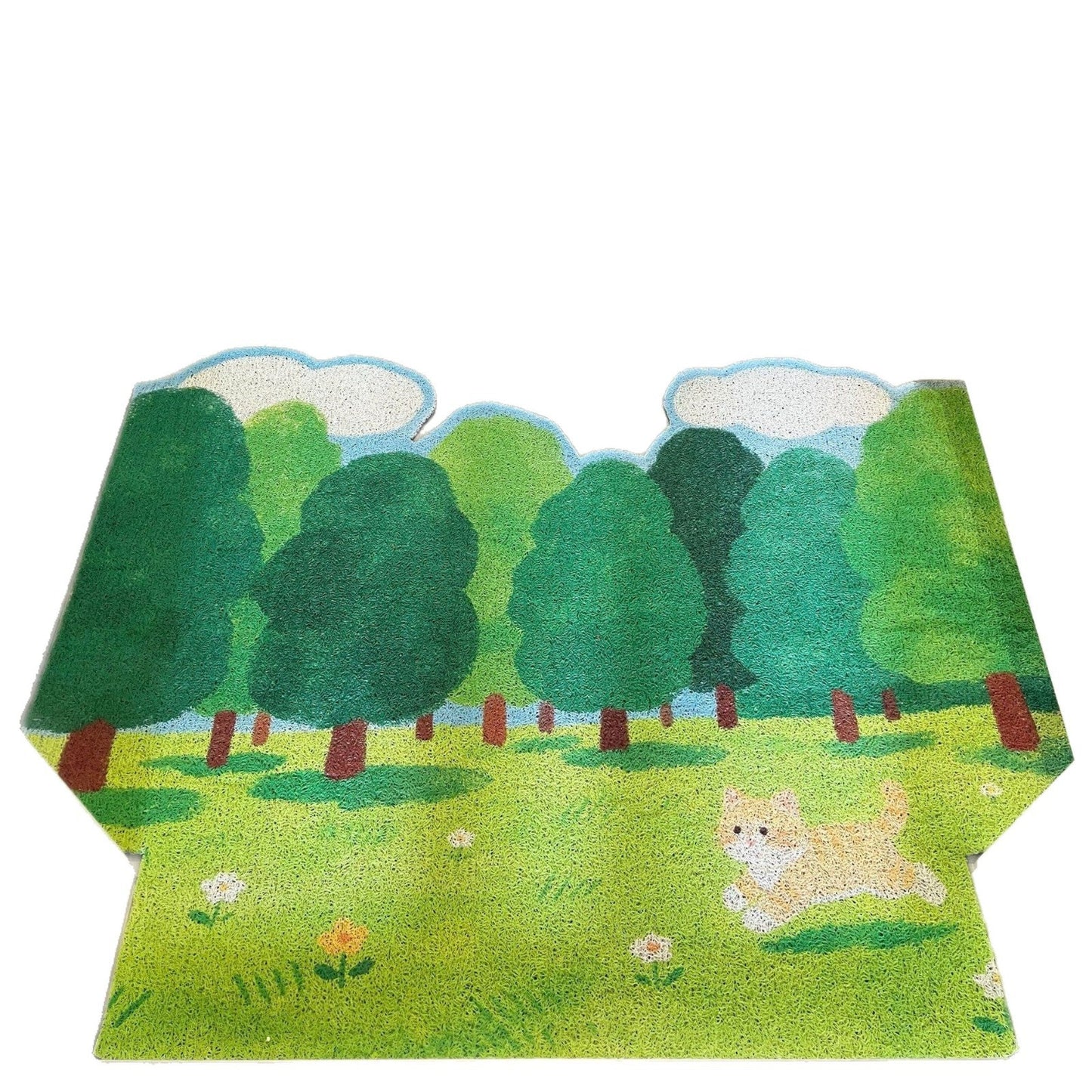 Cartoon Forest Animal Doormat