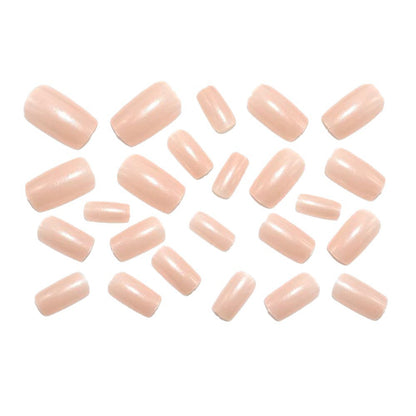 Artificial nails in elegant French design Acalora