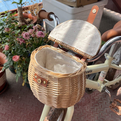 Women's bike bag with detachable lid Bowlift
