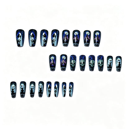 Gothic Themed Nail Art Acalora
