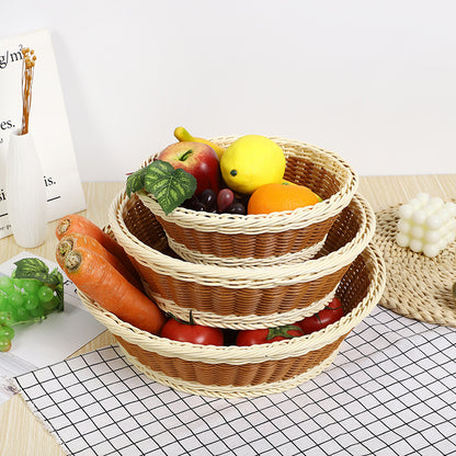 Artisan Woven Serving Bowl Acalora