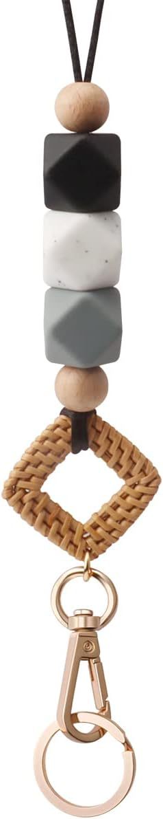 Decorative Bead Keychain Holder Acalora