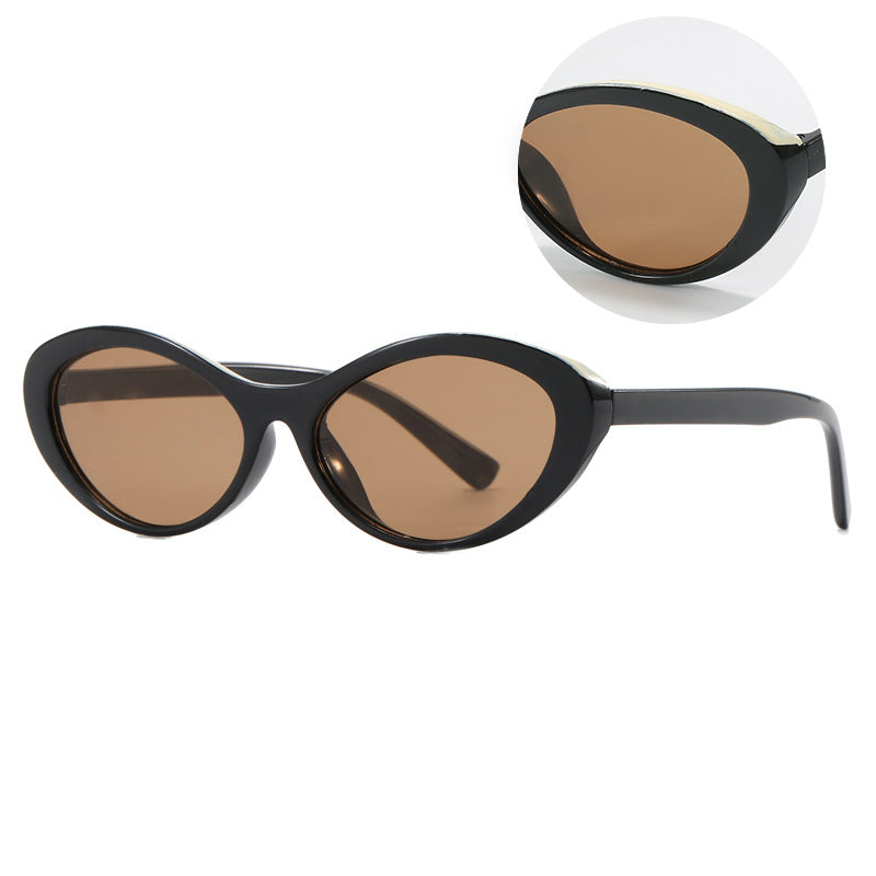 Women's stylish Cat-Eye sunglasses with soft curves and UV protection Bowlift