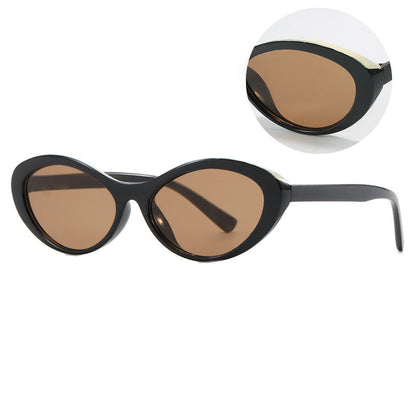 Women's stylish Cat-Eye sunglasses with soft curves and UV protection Bowlift