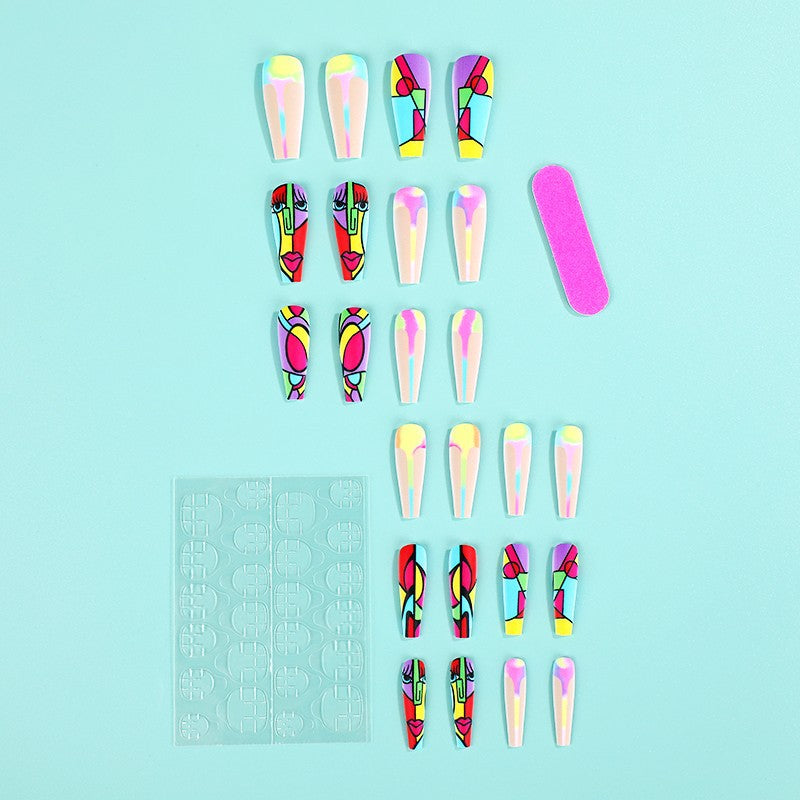 Creative artificial nails in playful design Acalora