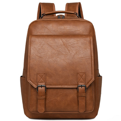 Stylish Leather Backpack Acalora