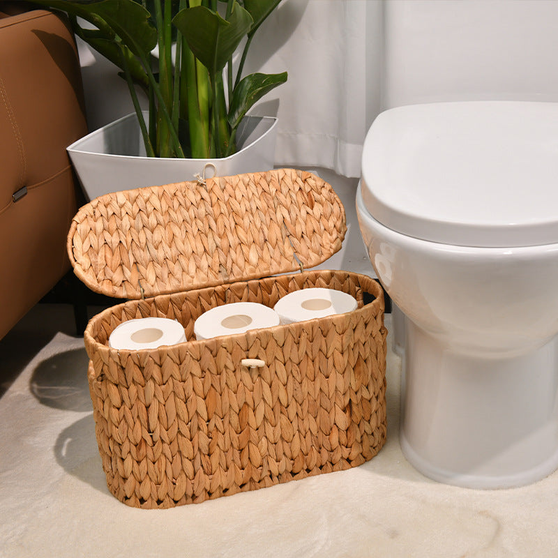 Handcrafted Woven Storage Container Acalora