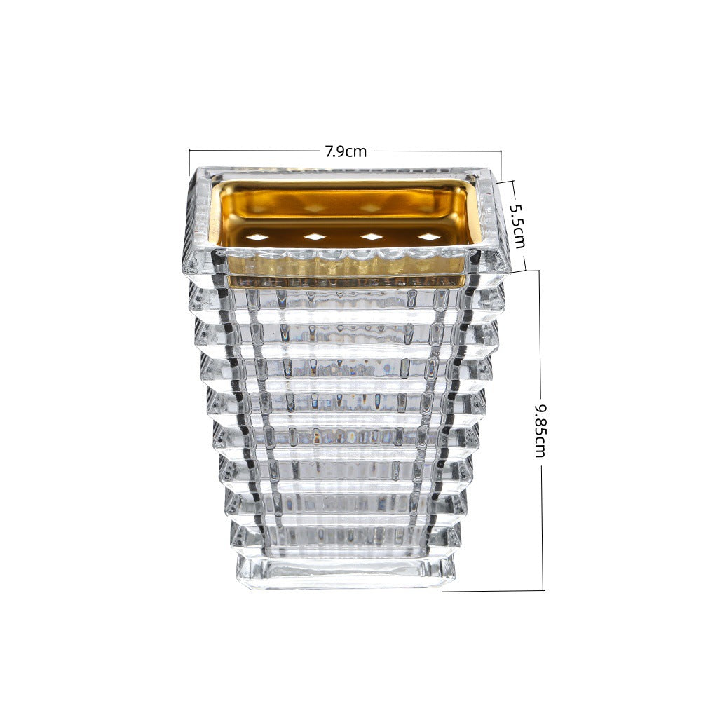 Perforated Removable Inner-Cup Toothbrush & Cosmetic Brush Holder Acalora