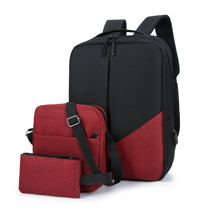 Versatile Multi-Pocket Laptop Backpack Set Acalora