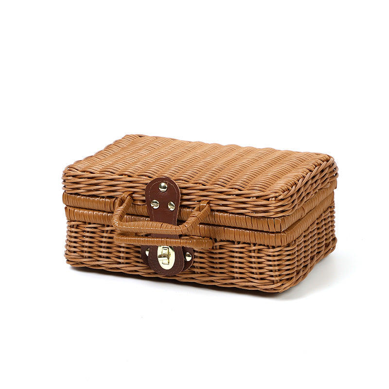 Decorative Woven Keepsake Box Acalora