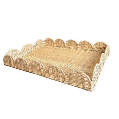Decorative Woven Serving Tray Acalora