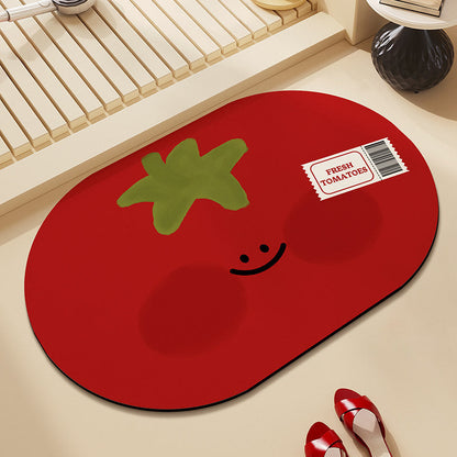 Playful Cloud-Shaped Bath Mat
