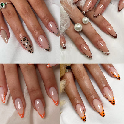 Decorative Stiletto Press-On Nail Set Acalora