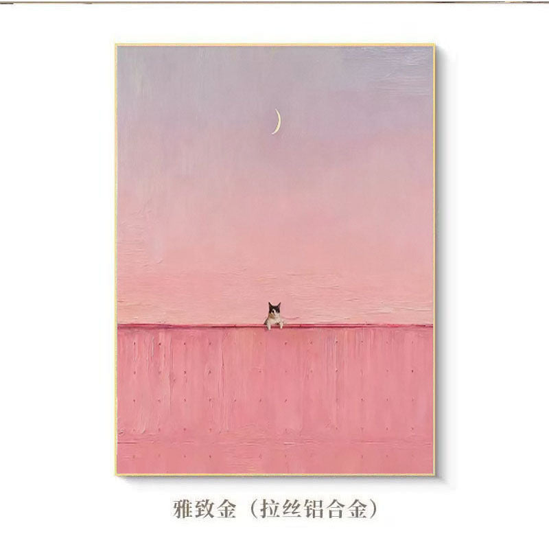 Minimalist Cat Art Print