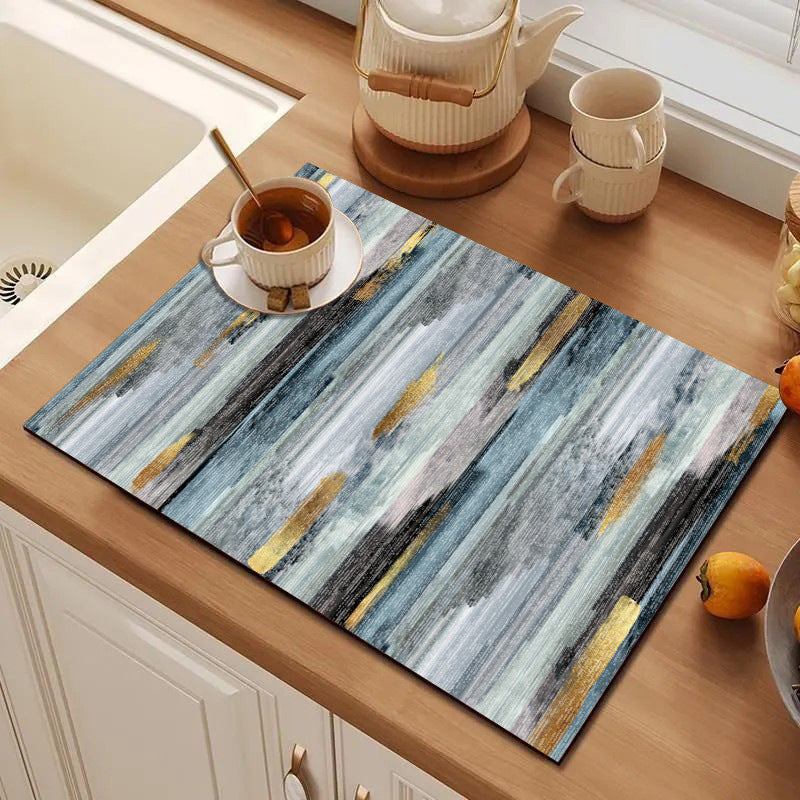Abstract Geometric Dining Table Mat Acalora