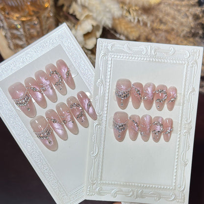 Artistic Stiletto Nail Art Design Acalora