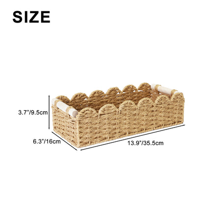 Decorative Woven Storage Caddy Acalora