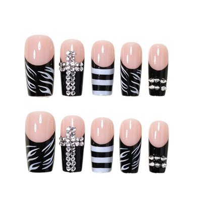 Glamorous Stiletto Nail Art Design Acalora