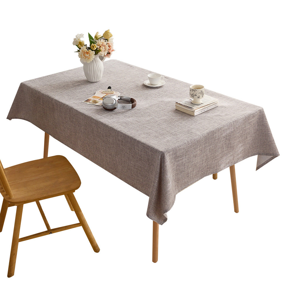 Elegant Textured Tablecloth