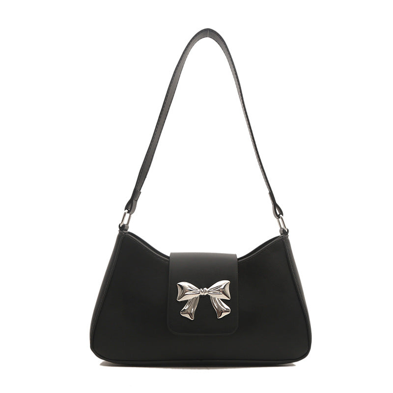 Stylish Bow Accent Handbag Acalora
