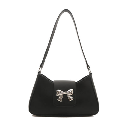 Stylish Bow Accent Handbag Acalora