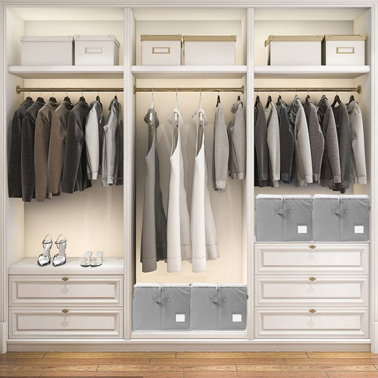 Multifunctional shoe storage box with compartments Acalora