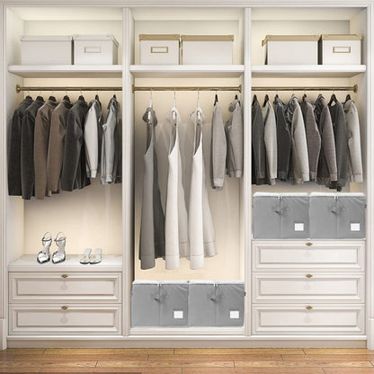 Multifunctional shoe storage box with compartments Acalora