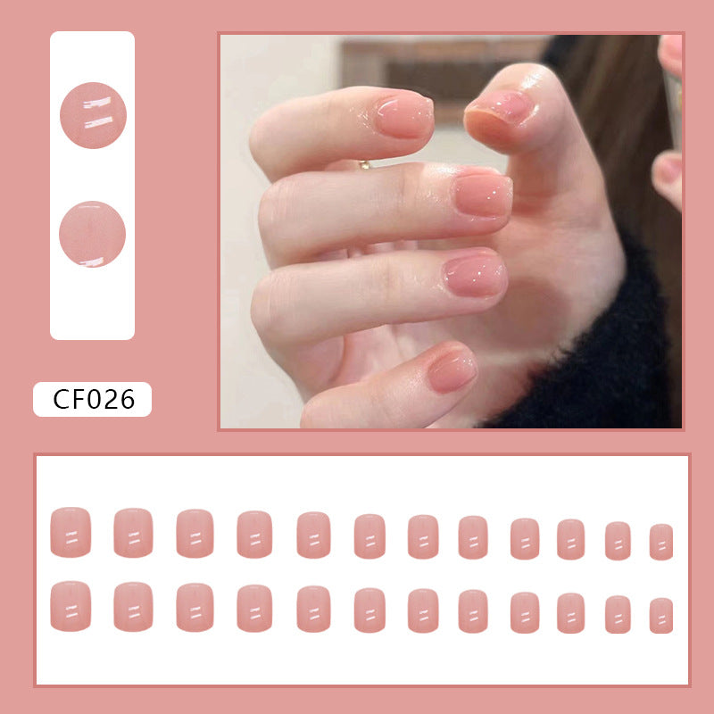 Glossy Gel Press-On Nail Set Acalora