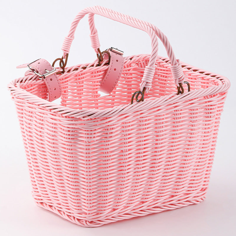 Woven Bicycle Basket Bowlift
