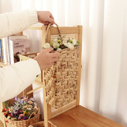 Handwoven flower basket Acalora