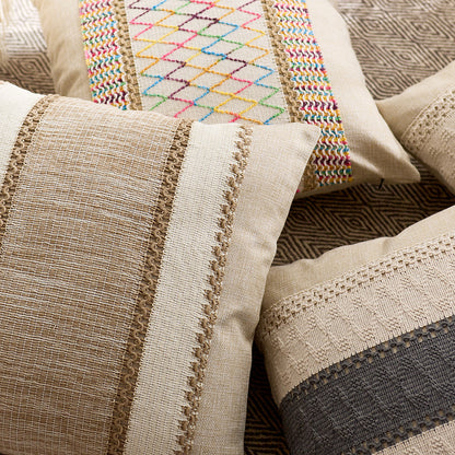Decorative Textured Throw Pillow