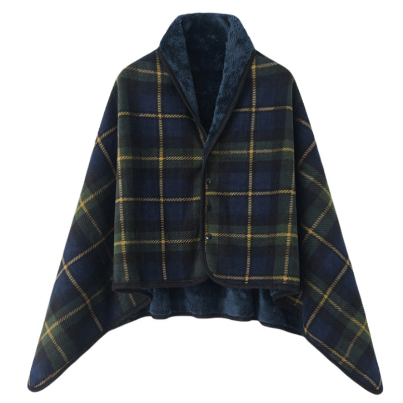 Ladies elegant warmkeeping poncho blanket Bowlift