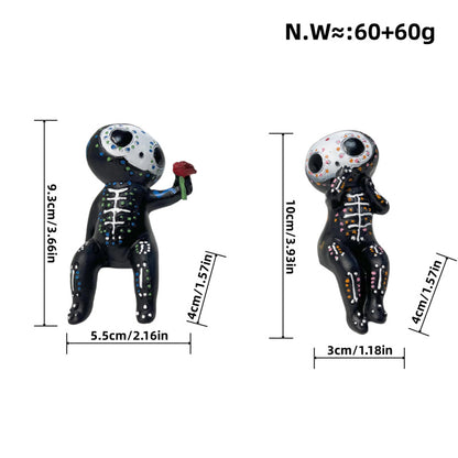 Romantic Skeleton Figure Acalora