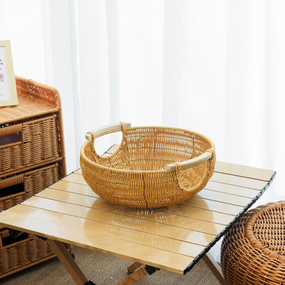 Decorative Woven Living Room Basket Acalora